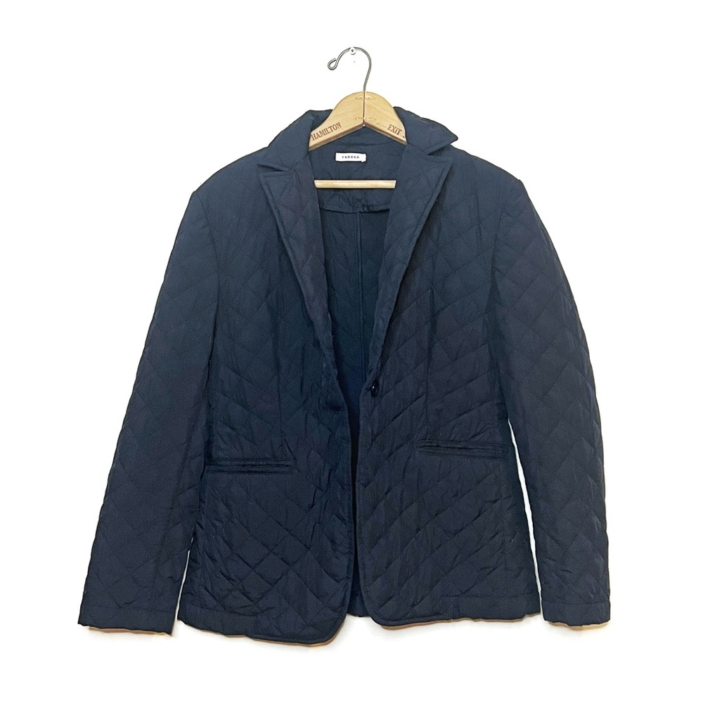 P.A.R.O.S.H | Navy Quilted Jacket